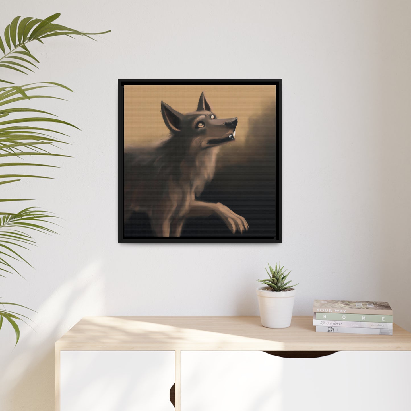 Enoch Van Houten - Framed Canvas