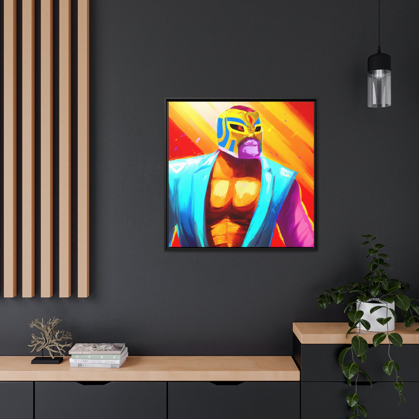 Juan Pablo Torres Ramirez – Gerahmte Leinwand