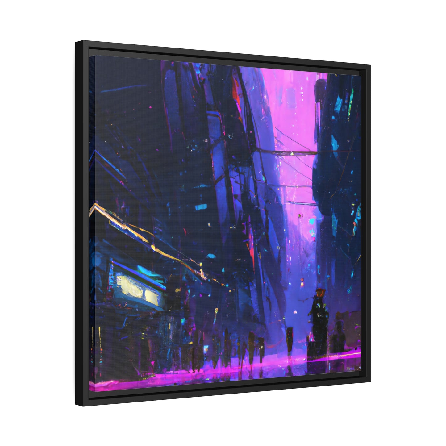 Martha Lillian Brown - Framed Canvas