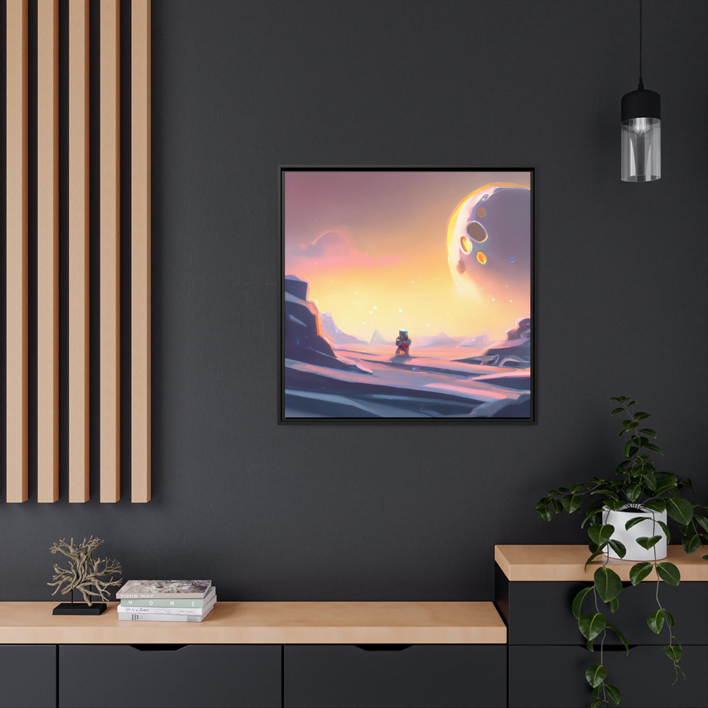 Marius Blackwell - Framed Canvas