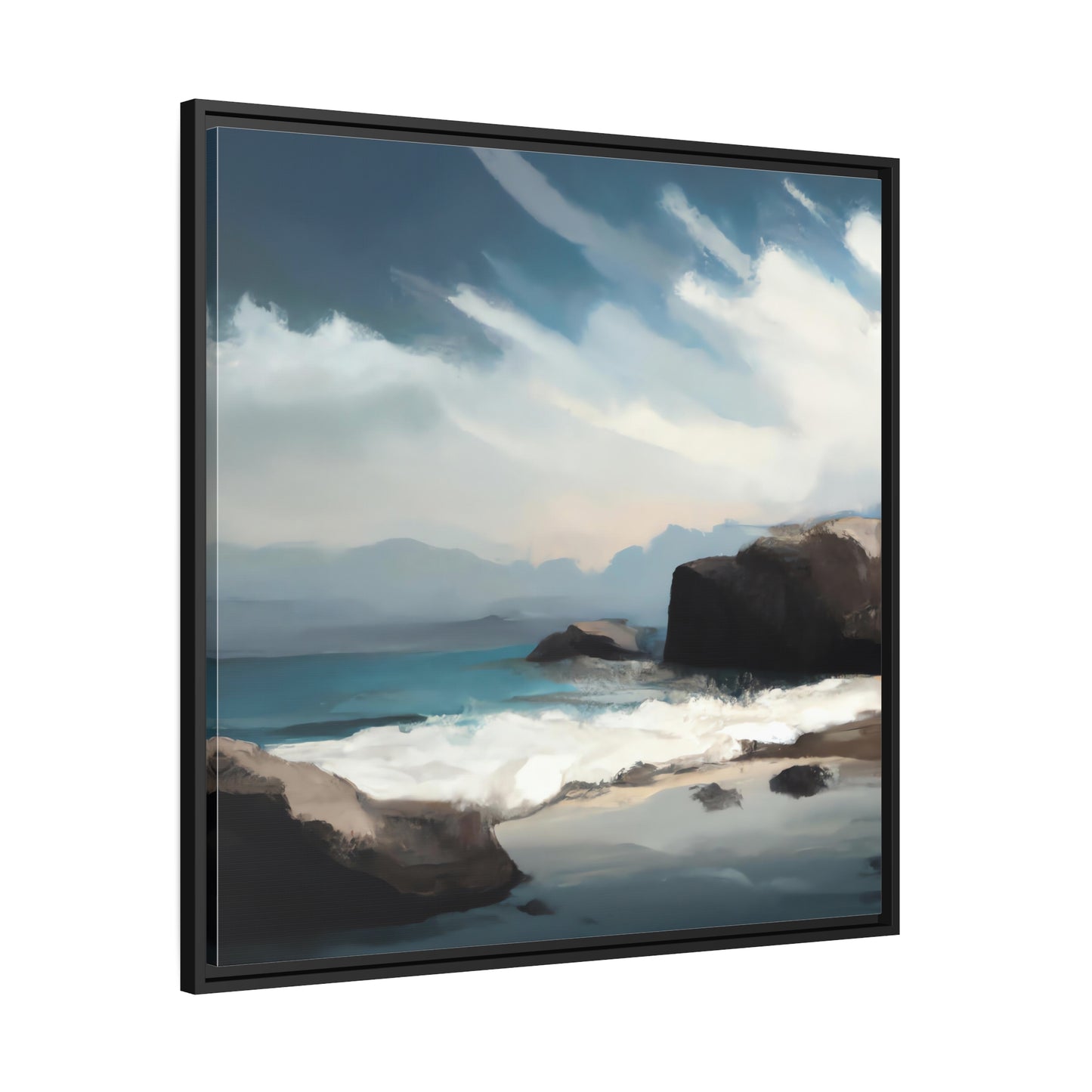 Victorine Lefevre - Framed Canvas