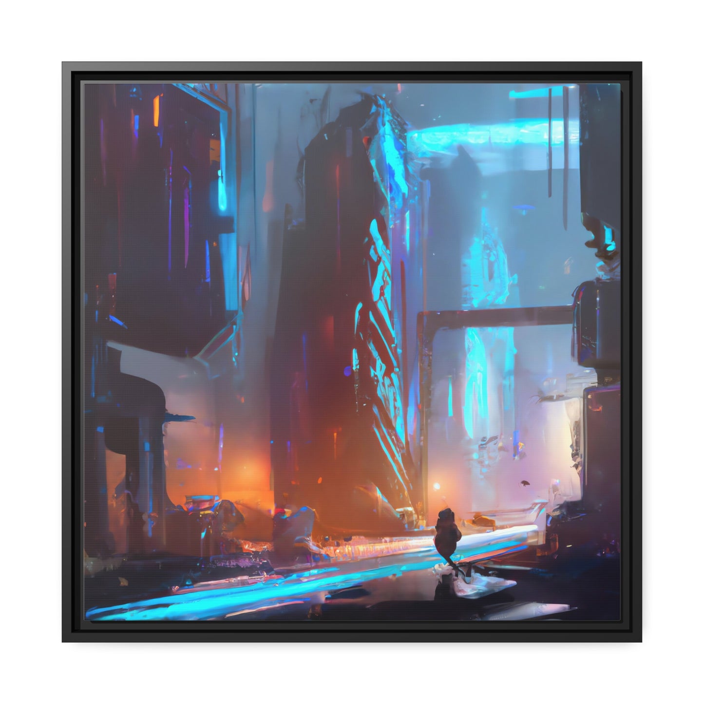 Odette Laurent - Framed Canvas