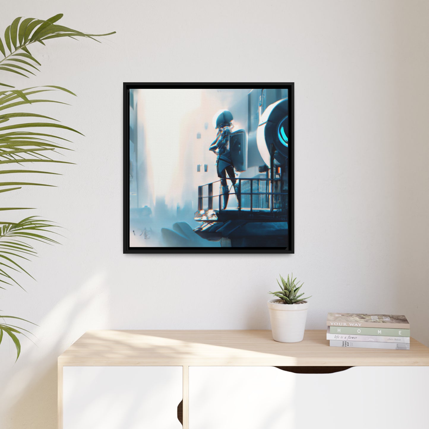 Harrison Pintor - Framed Canvas