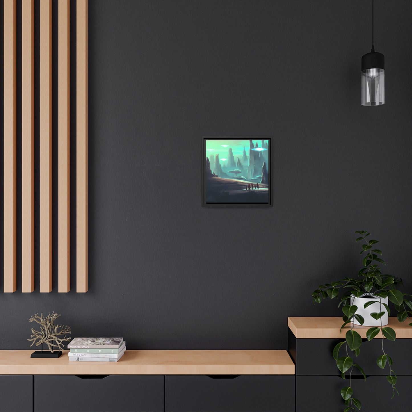 Augustus Rembrandt - Framed Canvas