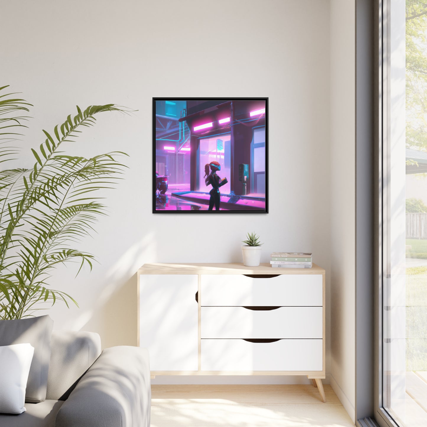 Madeline DeGrasse - Framed Canvas