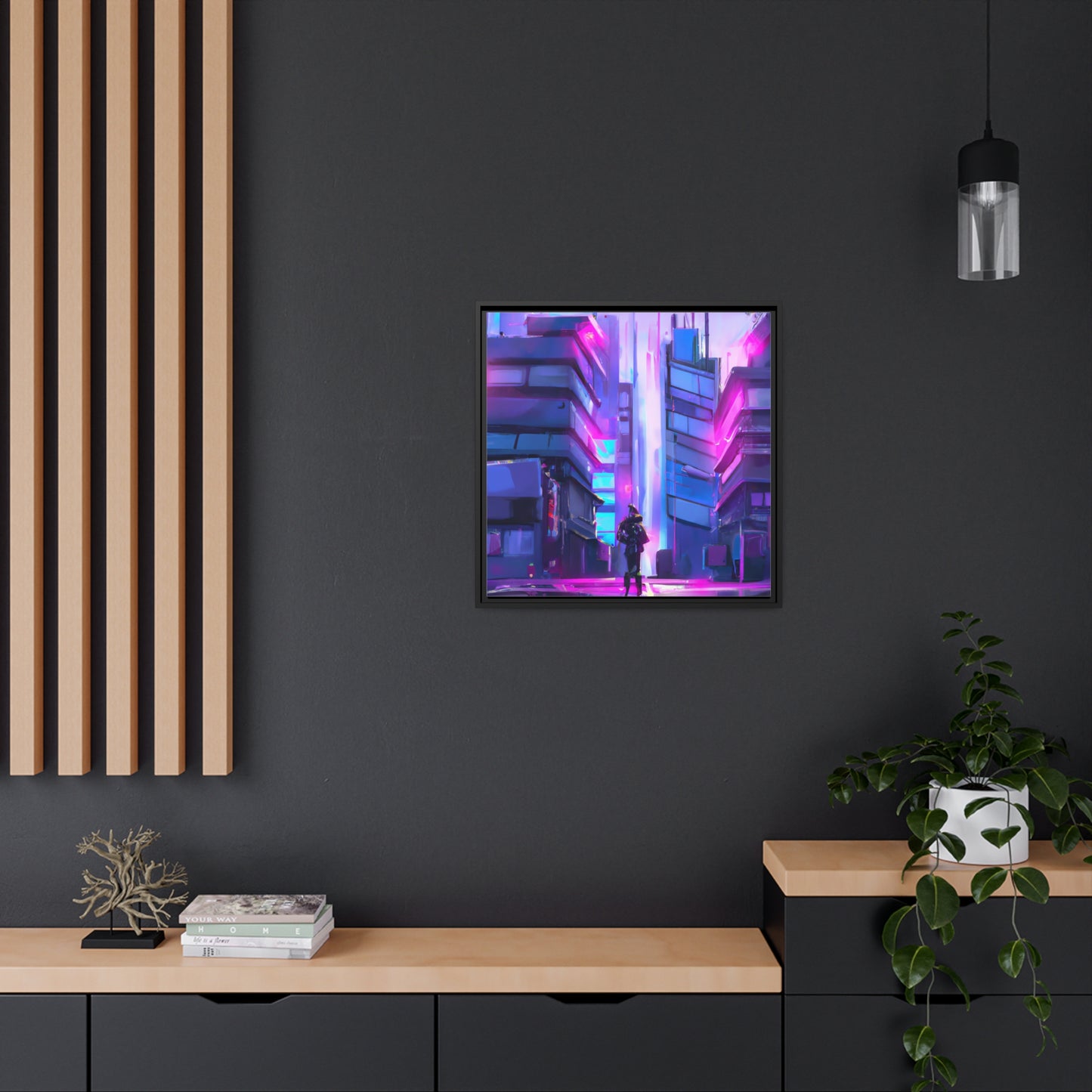 Hester de Lafayette – Gerahmte Leinwand