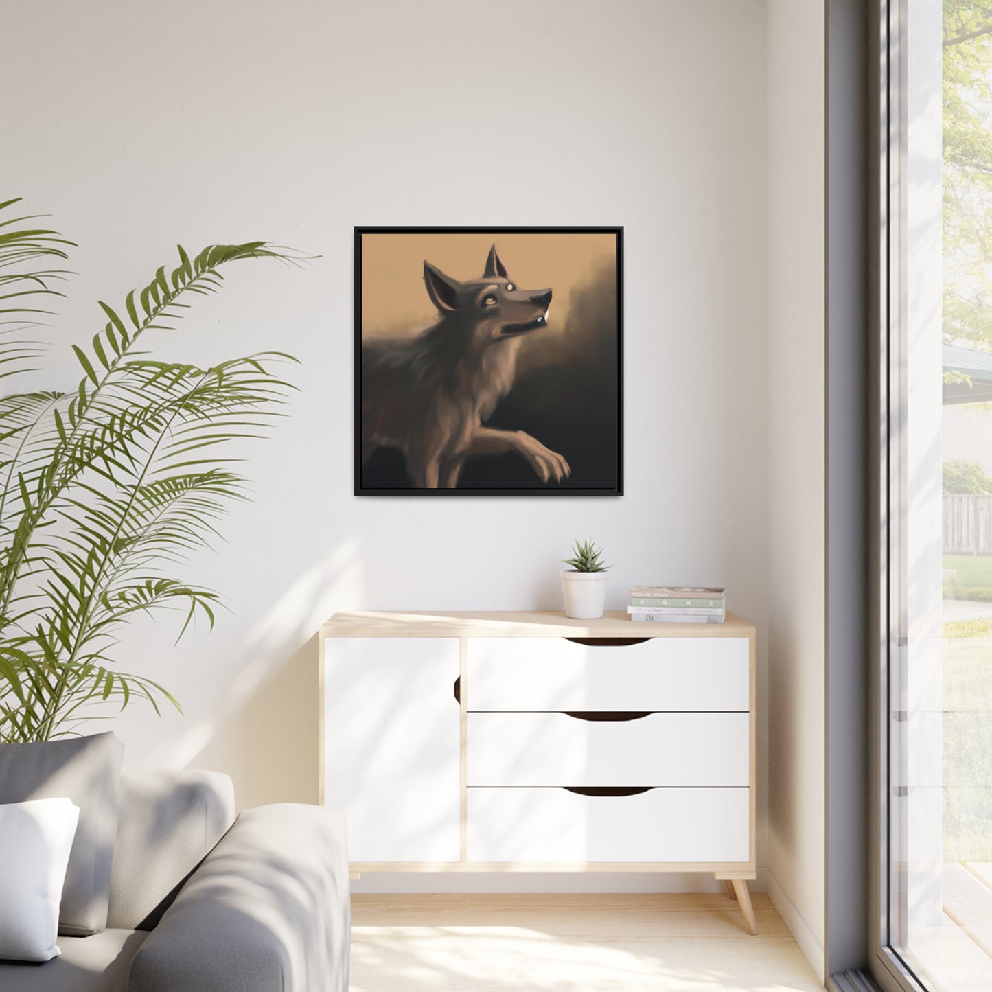 Enoch Van Houten - Framed Canvas