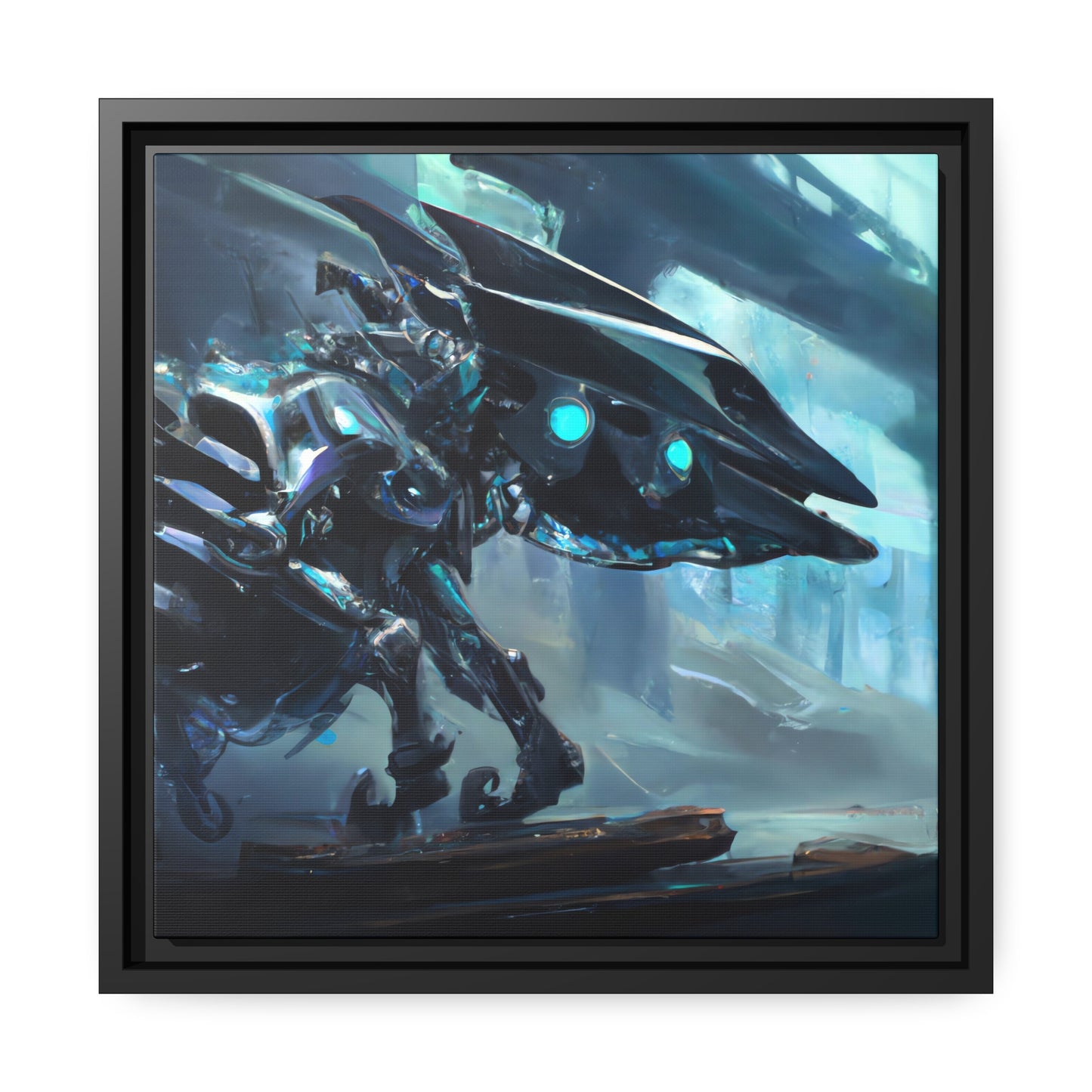 Solir Remé - Framed Canvas