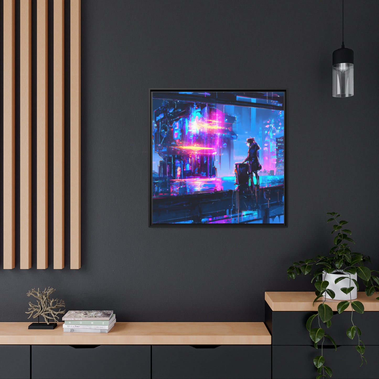 Joan Bennet – Gerahmte Leinwand