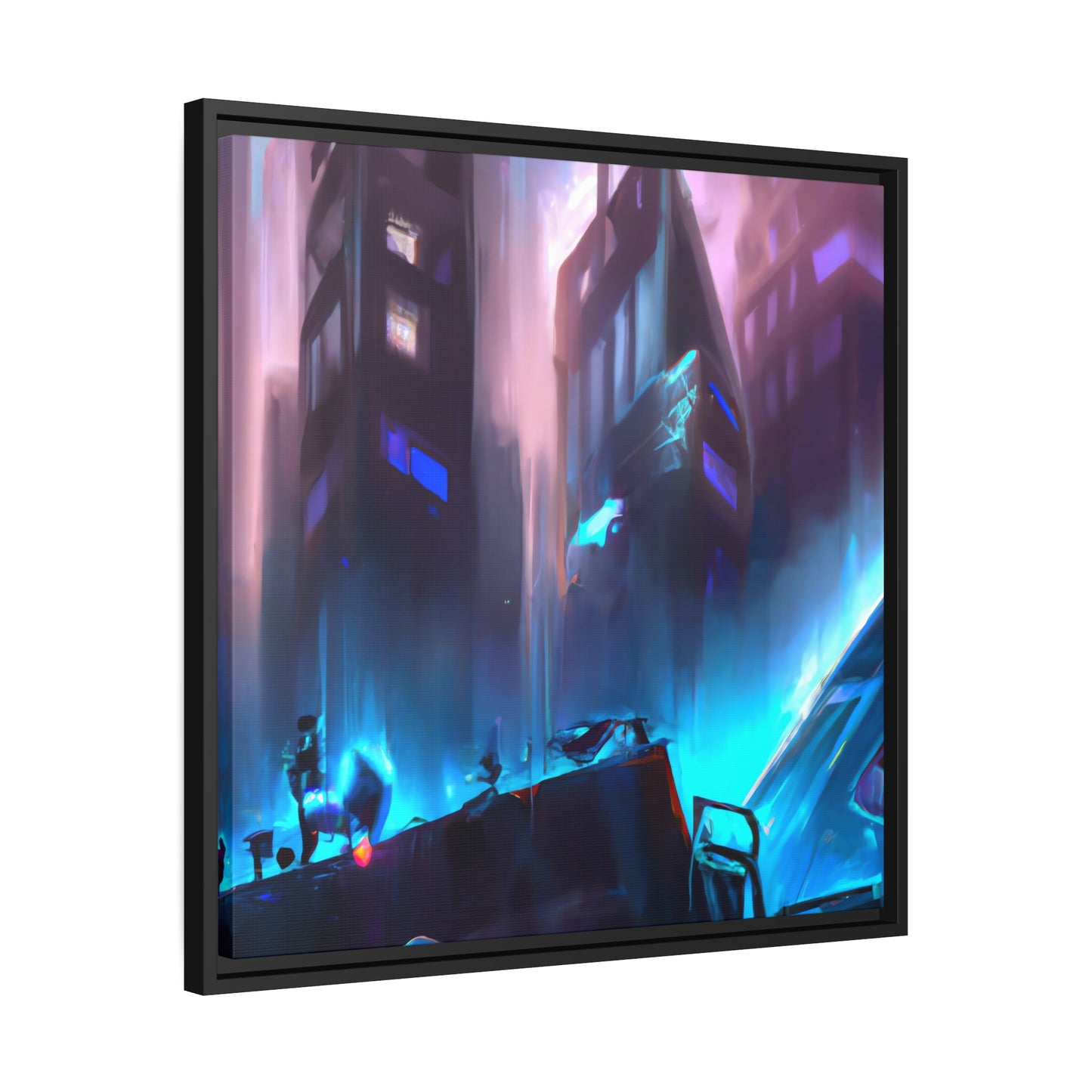 Vincent Van Gibson - Framed Canvas