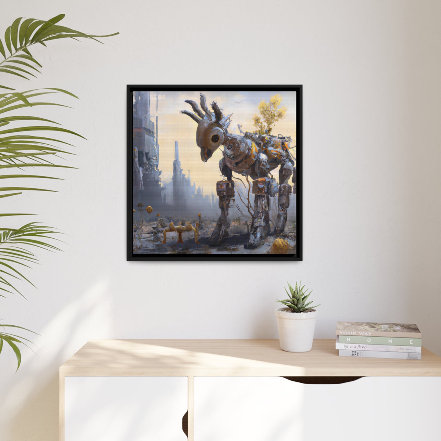 Aurancius Creasence - Framed Canvas