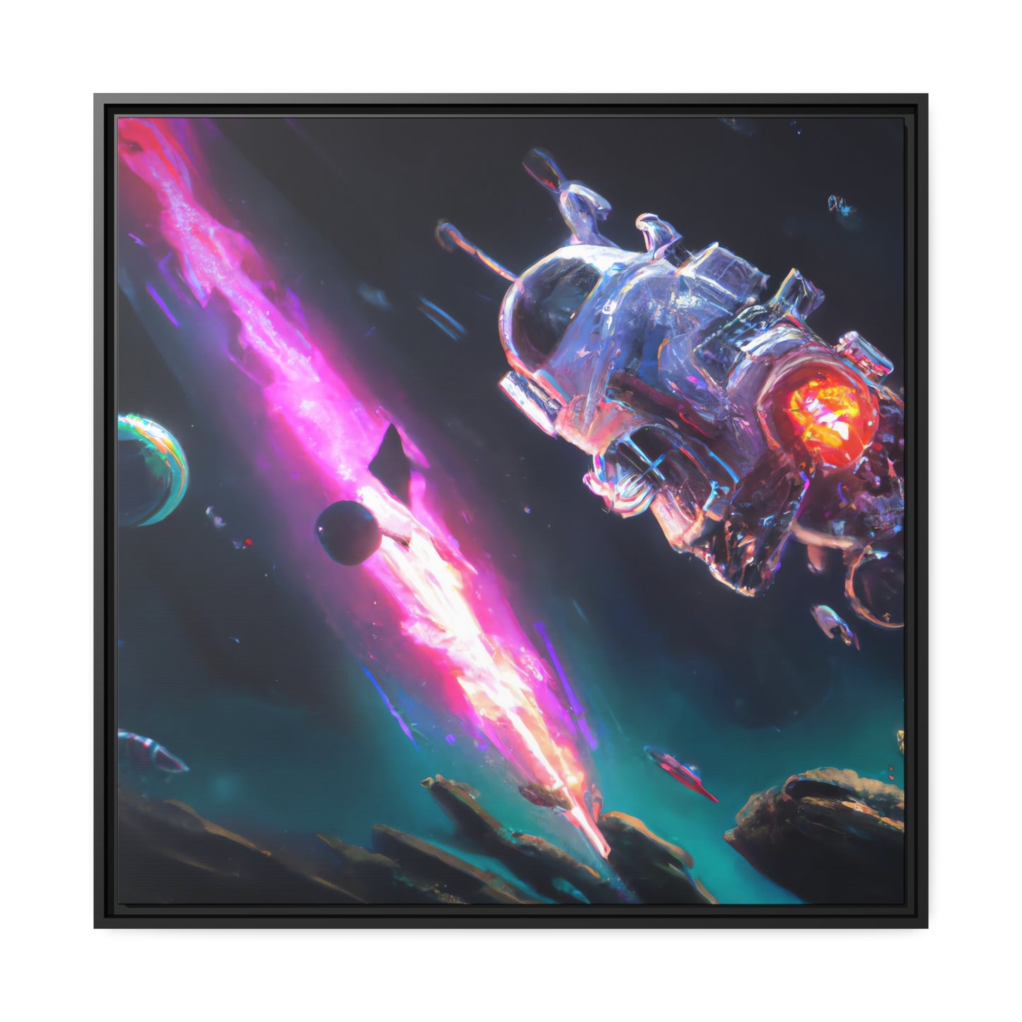 Augustus Antonius - Framed Canvas