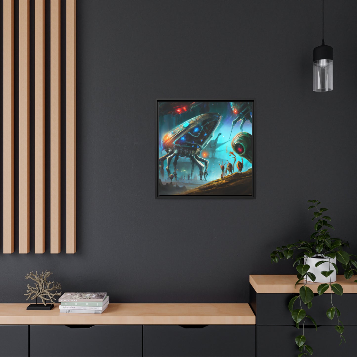 Horace Harrington - Framed Canvas