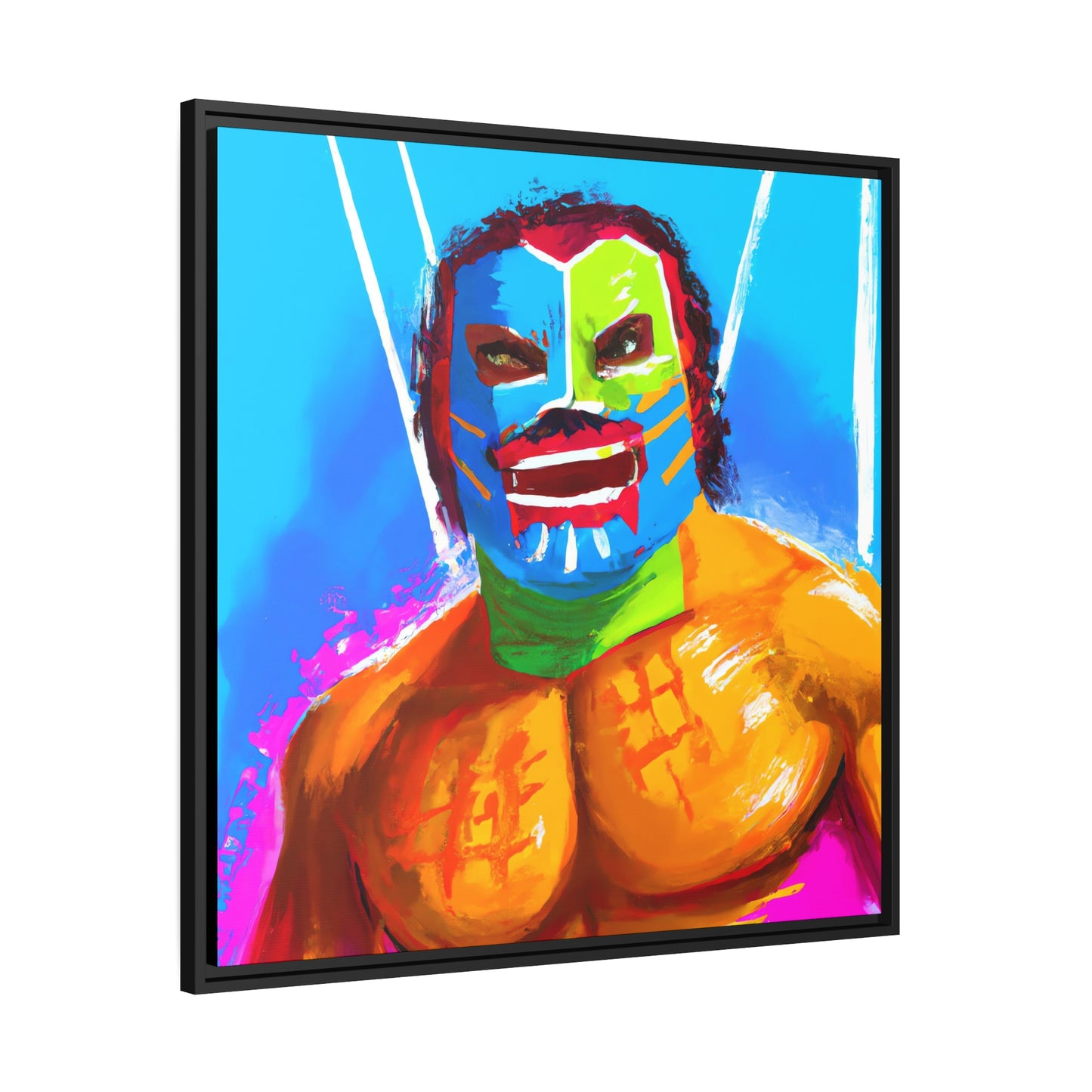 Juan Pablo Peleaz - Framed Canvas