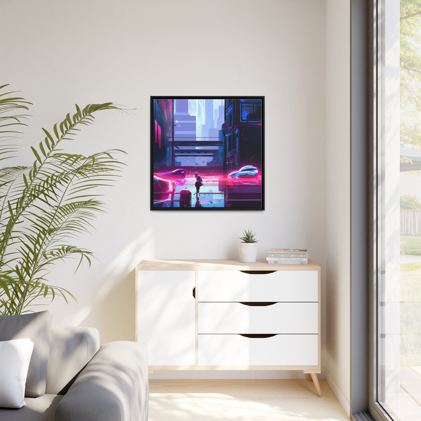 Harriet Chesterton - Framed Canvas