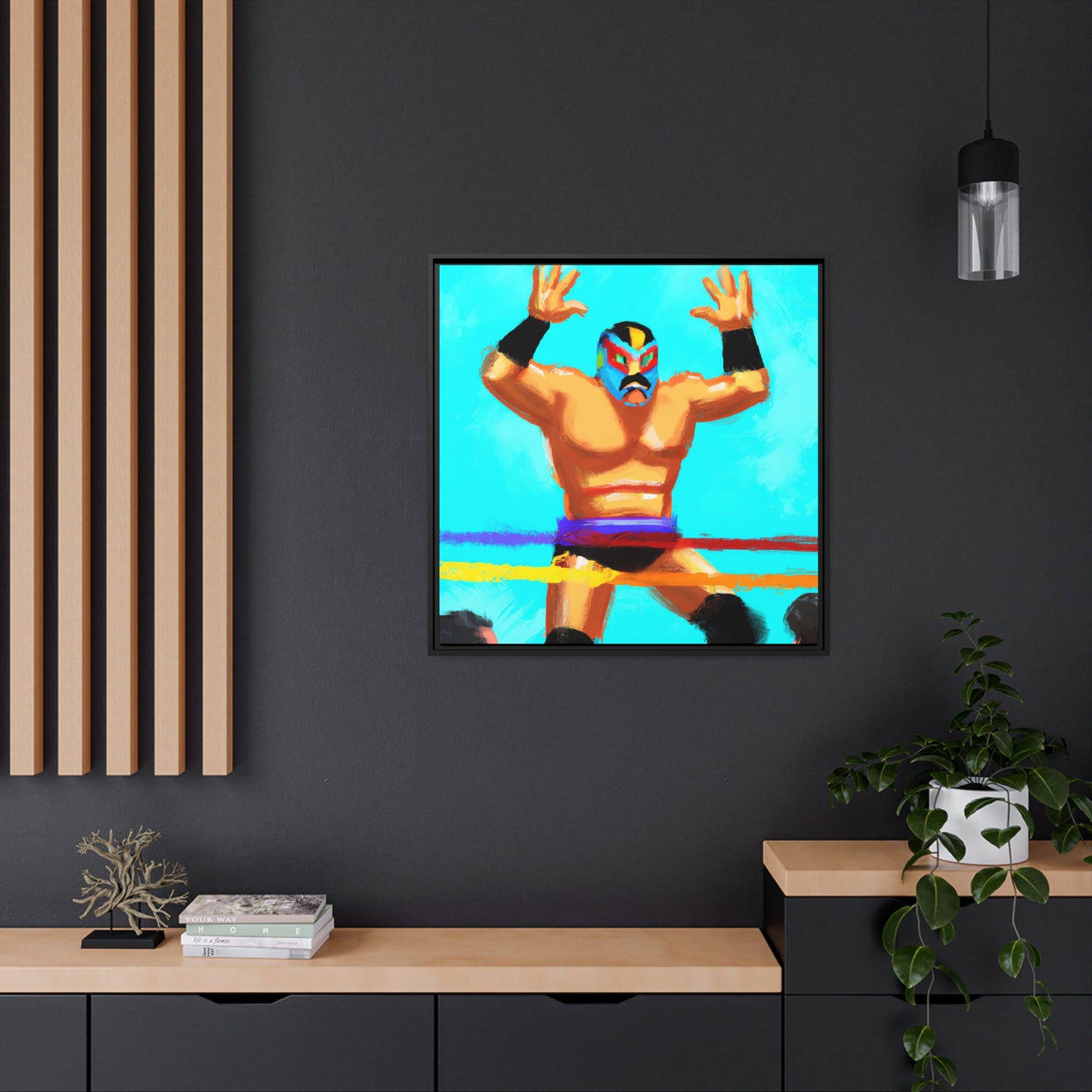 Sergio Rodriguez Mendoza - Framed Canvas