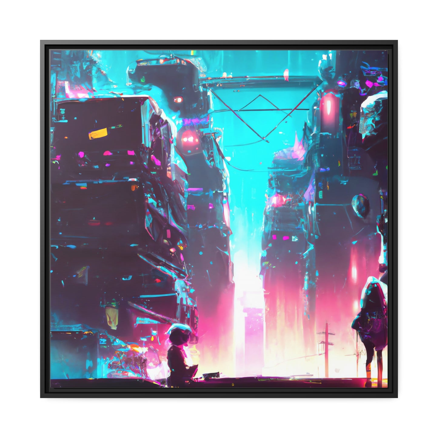 Ludwig Leiberg - Framed Canvas