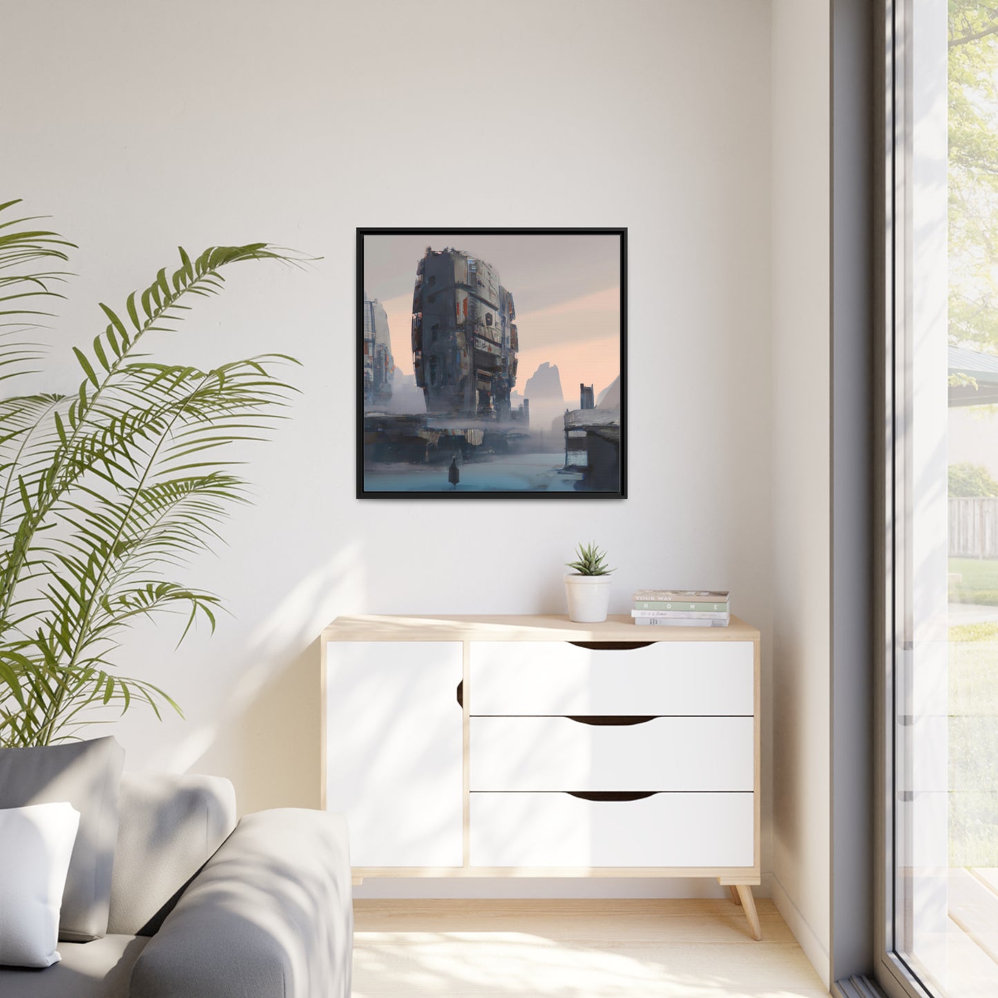 Adele Hartley - Framed Canvas