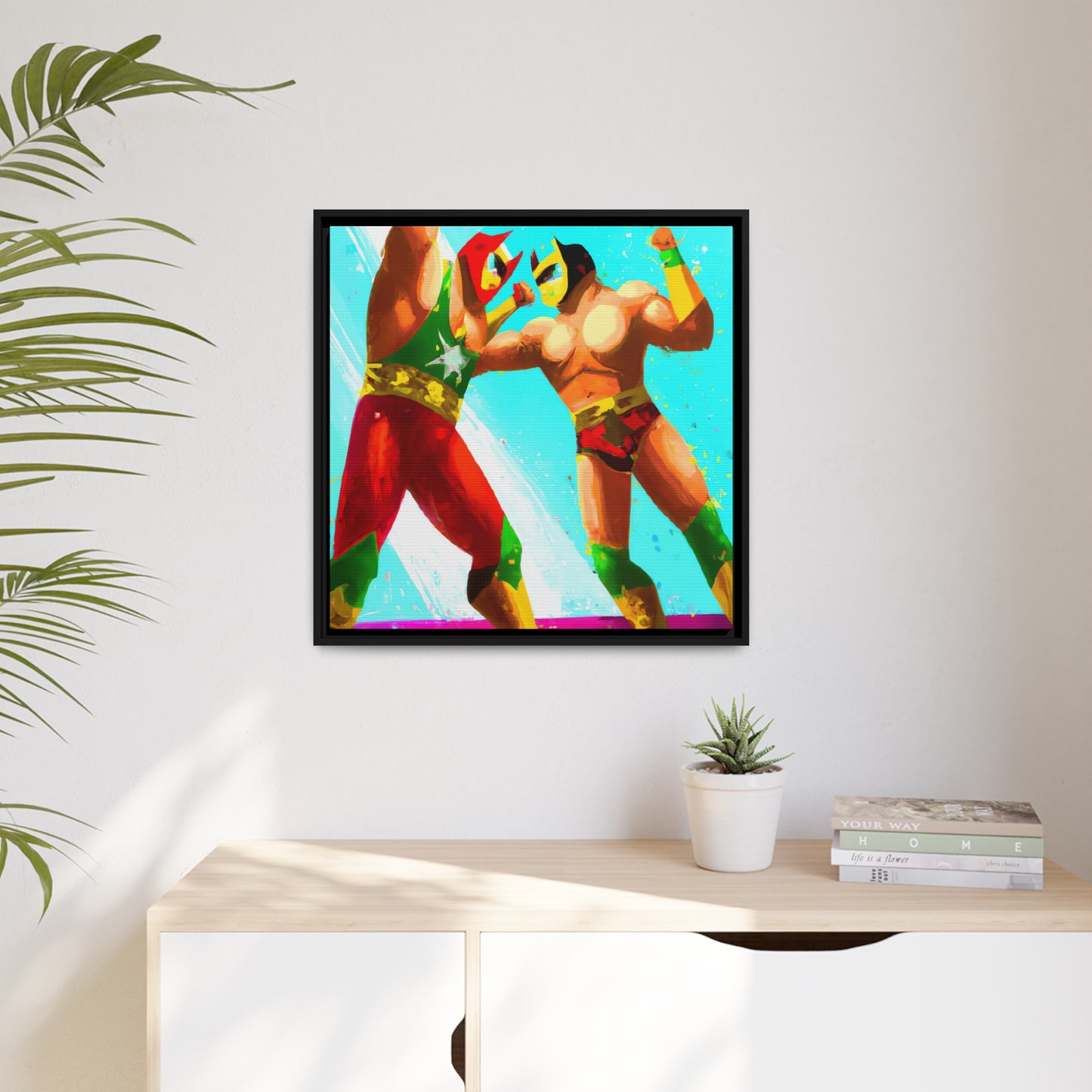 Carlos Rivera Santos - Framed Canvas