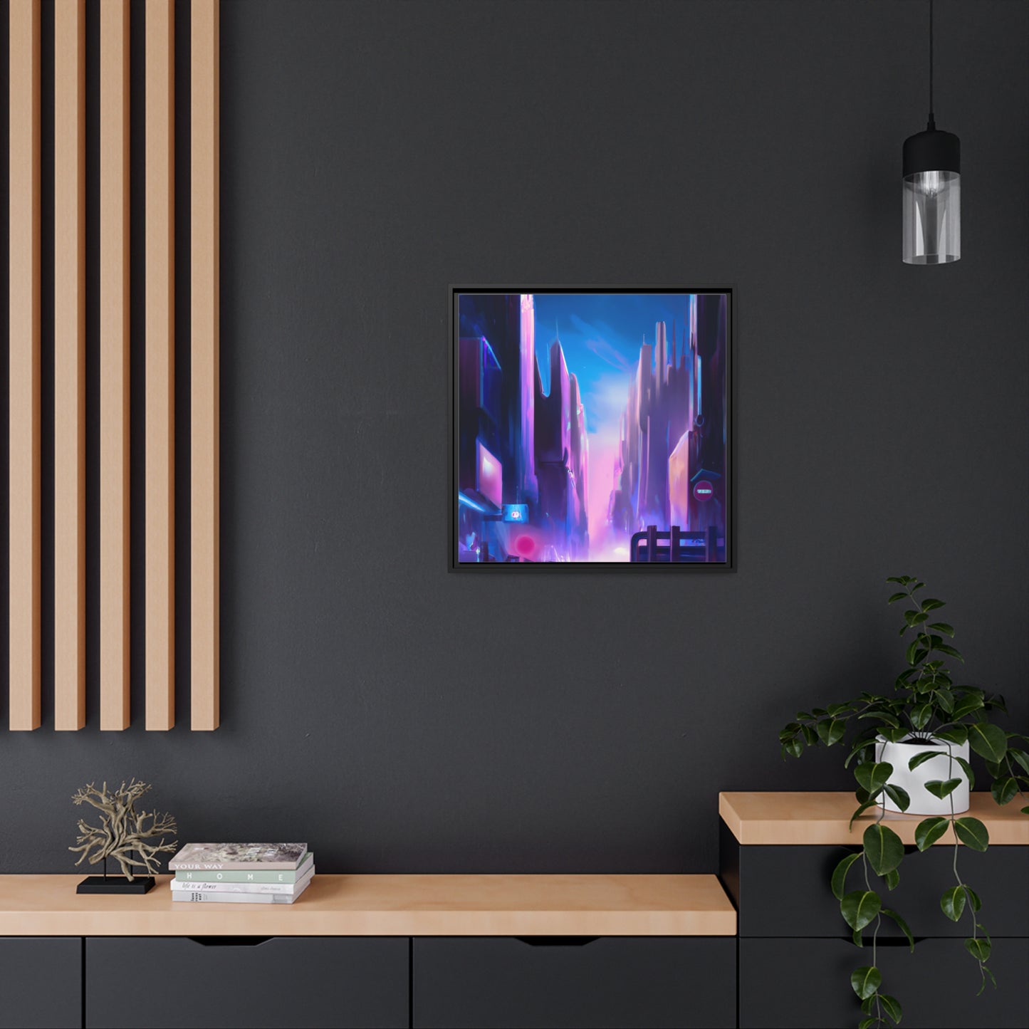 Ester Everhart - Framed Canvas