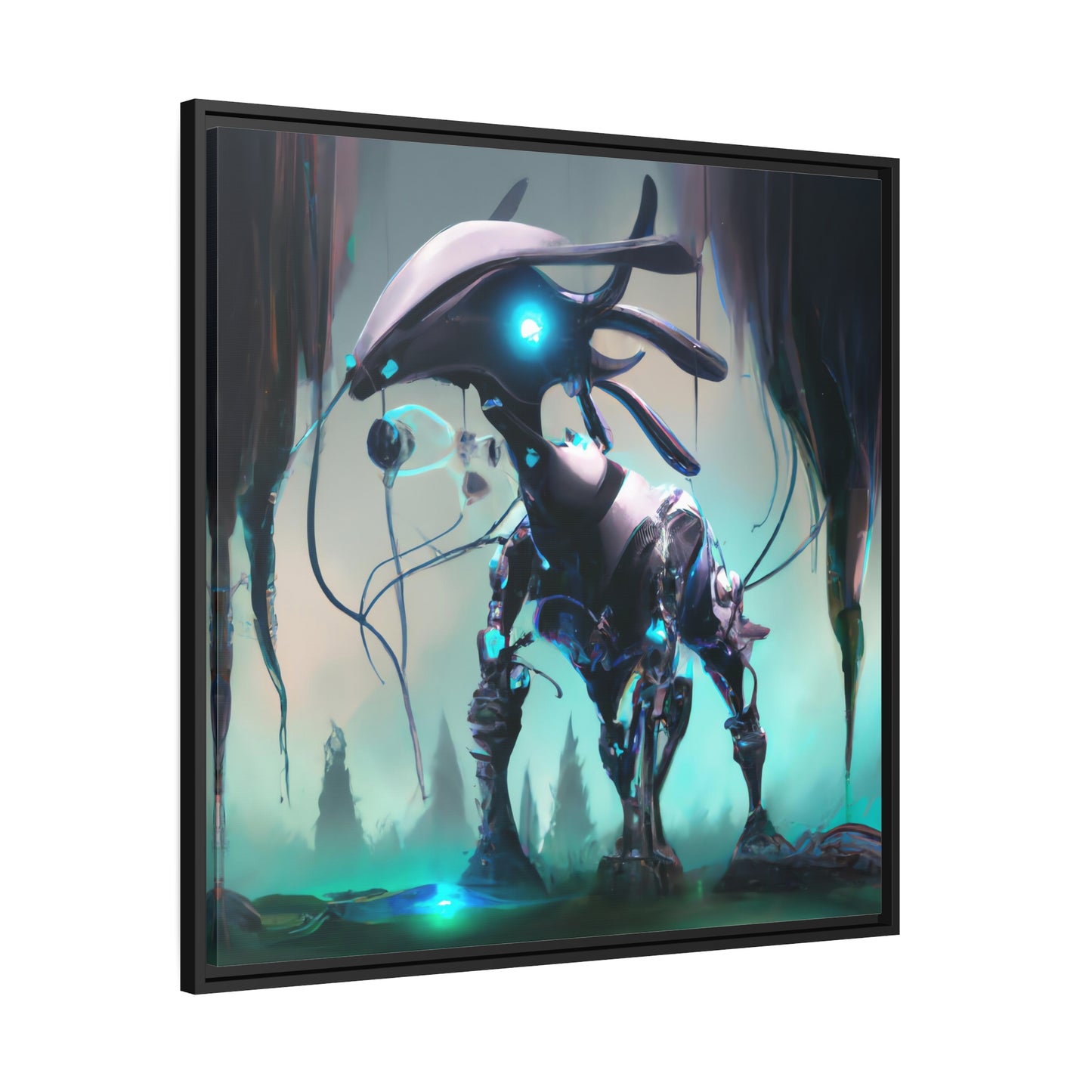 Brigitte Tristar – Gerahmte Leinwand