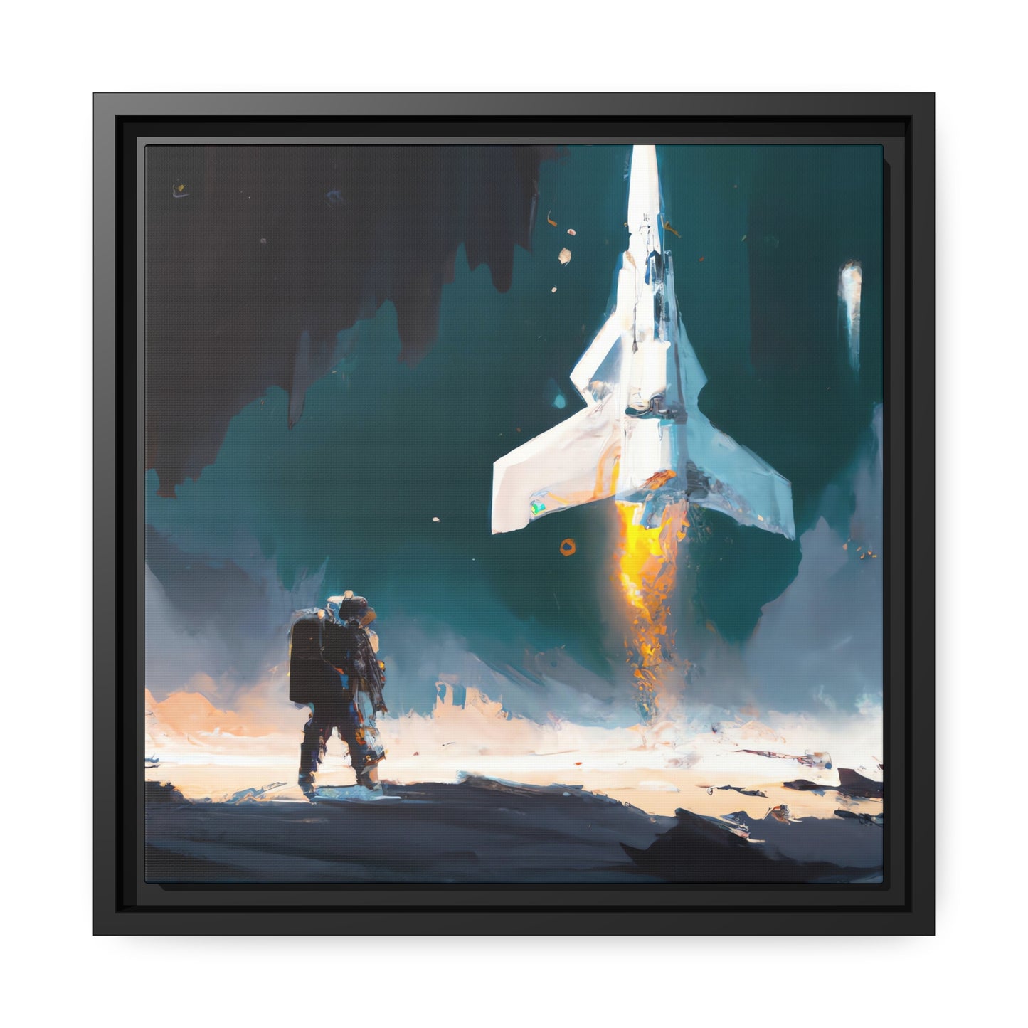 Charlotta Fields - Framed Canvas