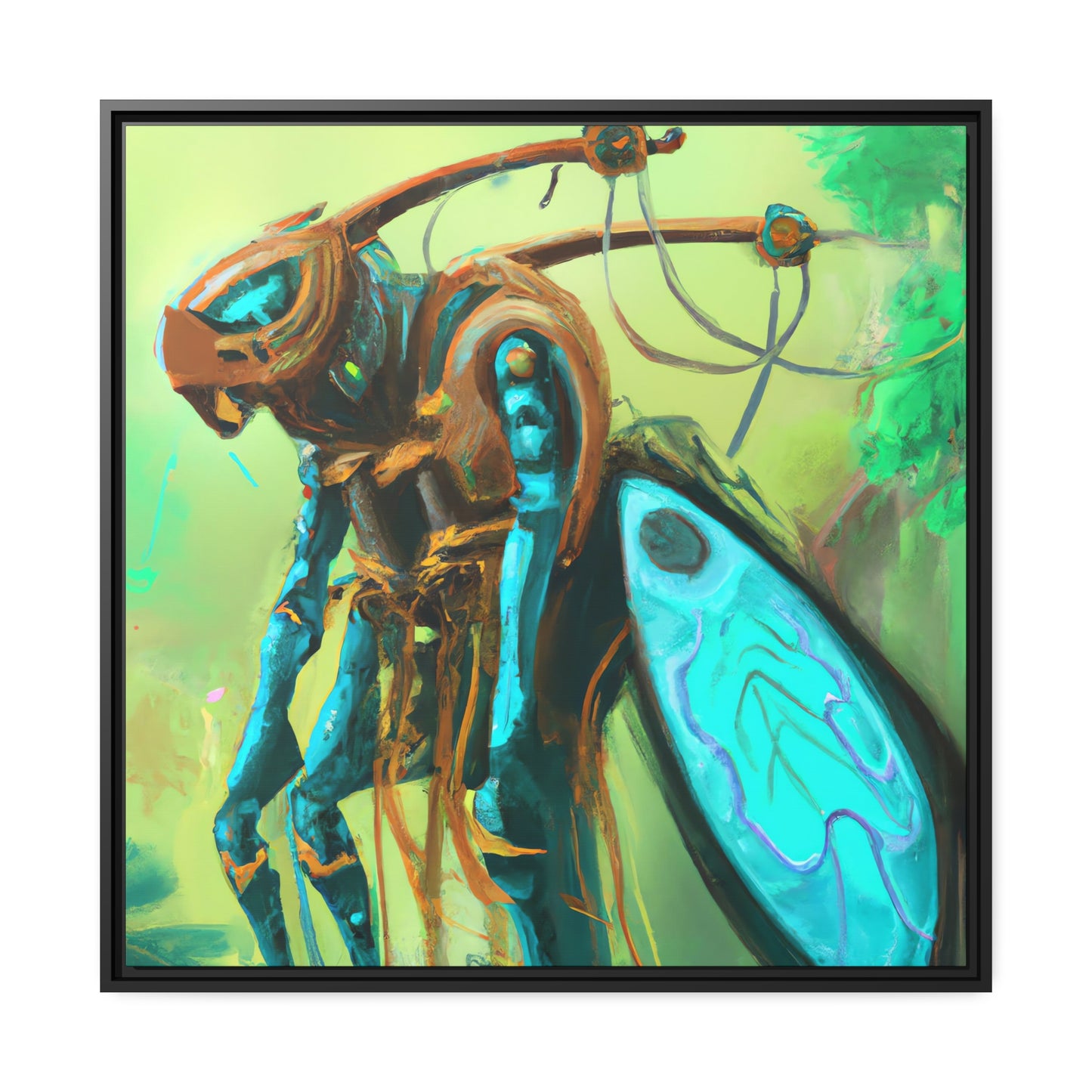 Zane Silverstone - Framed Canvas