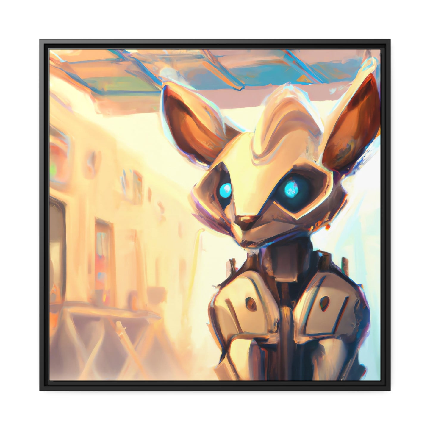 Femonika Adara - Framed Canvas