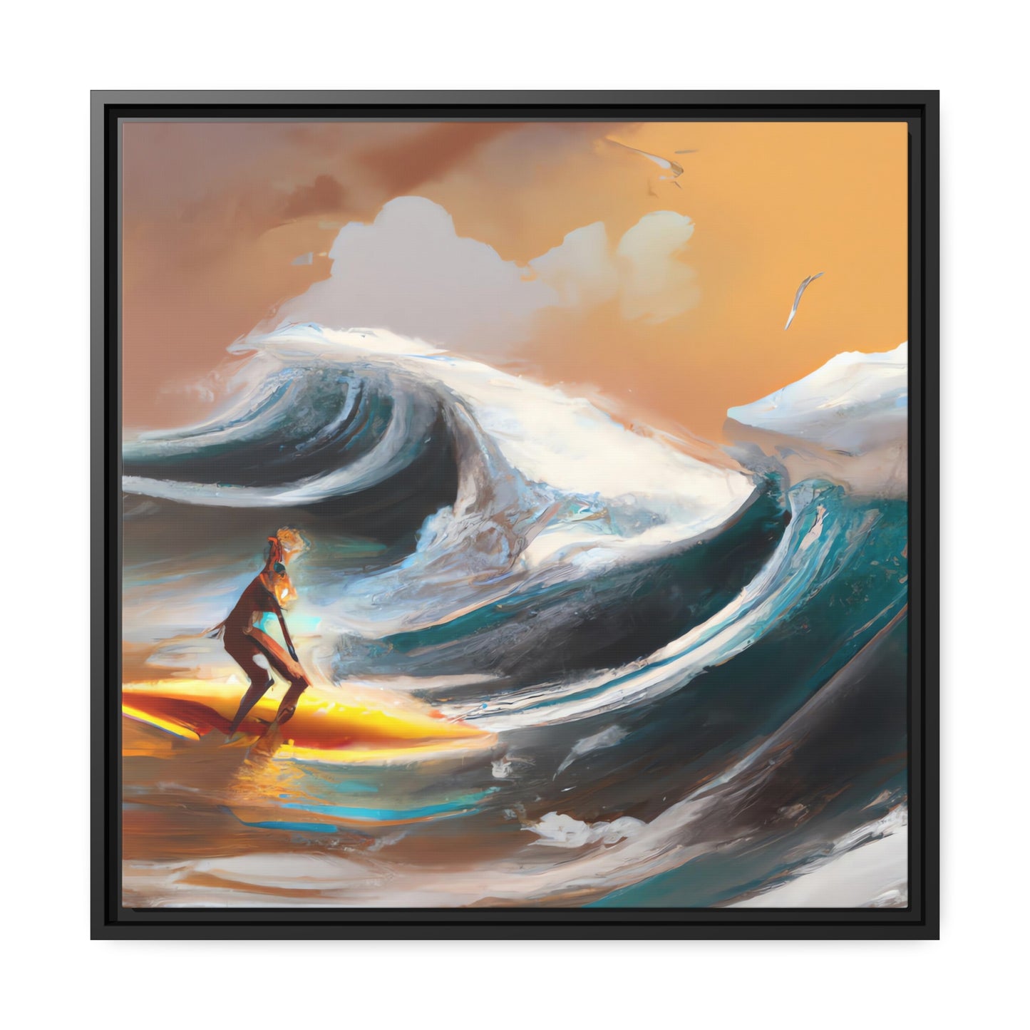 Miles Hartfield - Framed Canvas