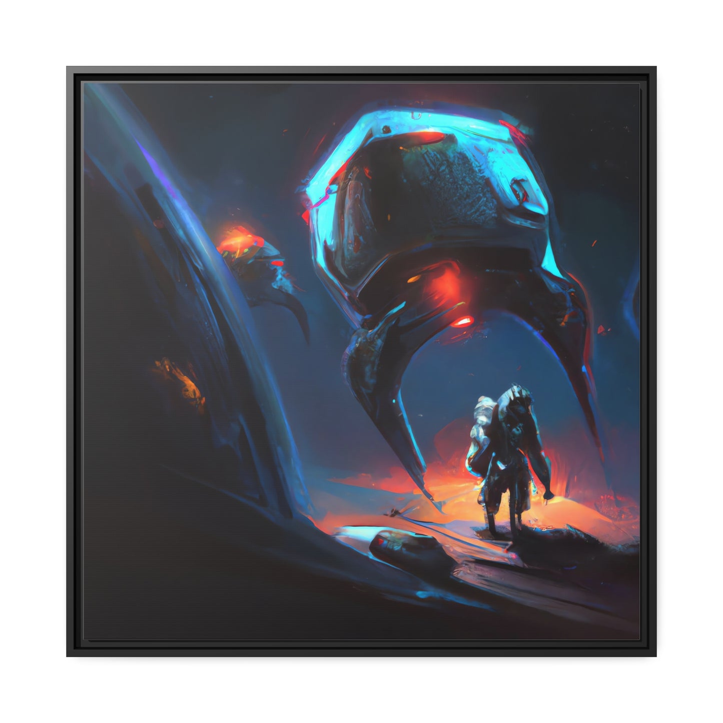 Olivia Montague - Framed Canvas