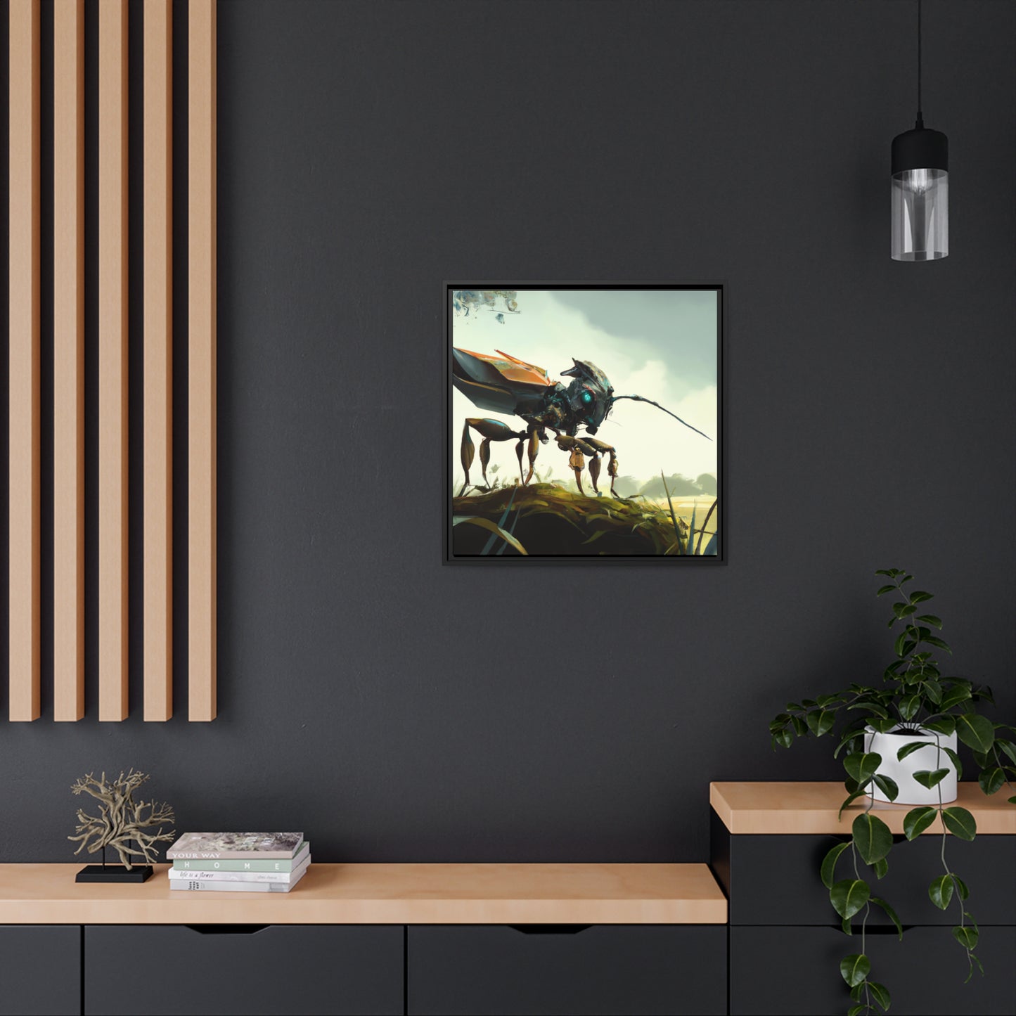 Adrian D'Arcy - Framed Canvas