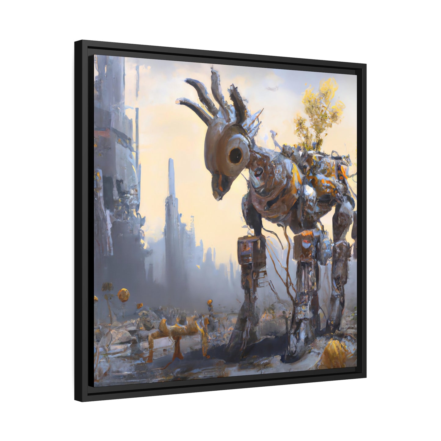 Aurancius Creasence - Framed Canvas