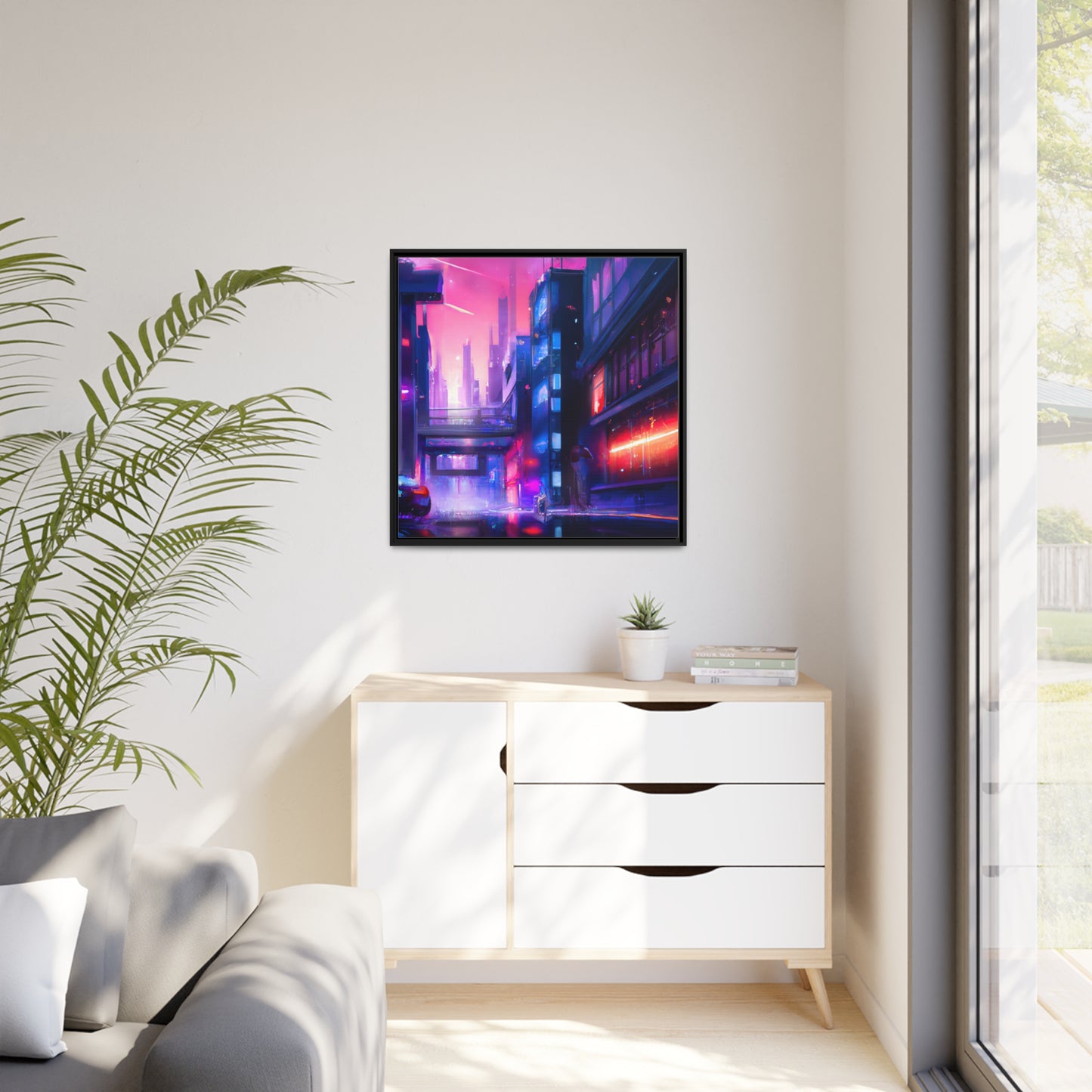 Alfreda Florentino - Framed Canvas