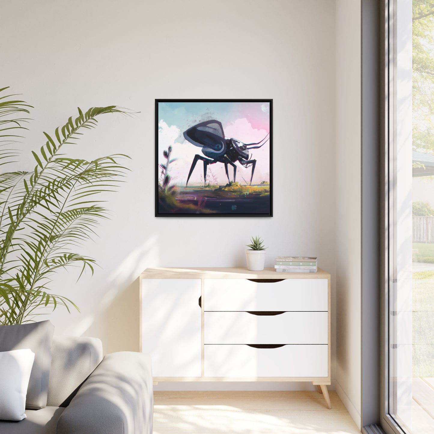 Ramsey Silverman - Framed Canvas