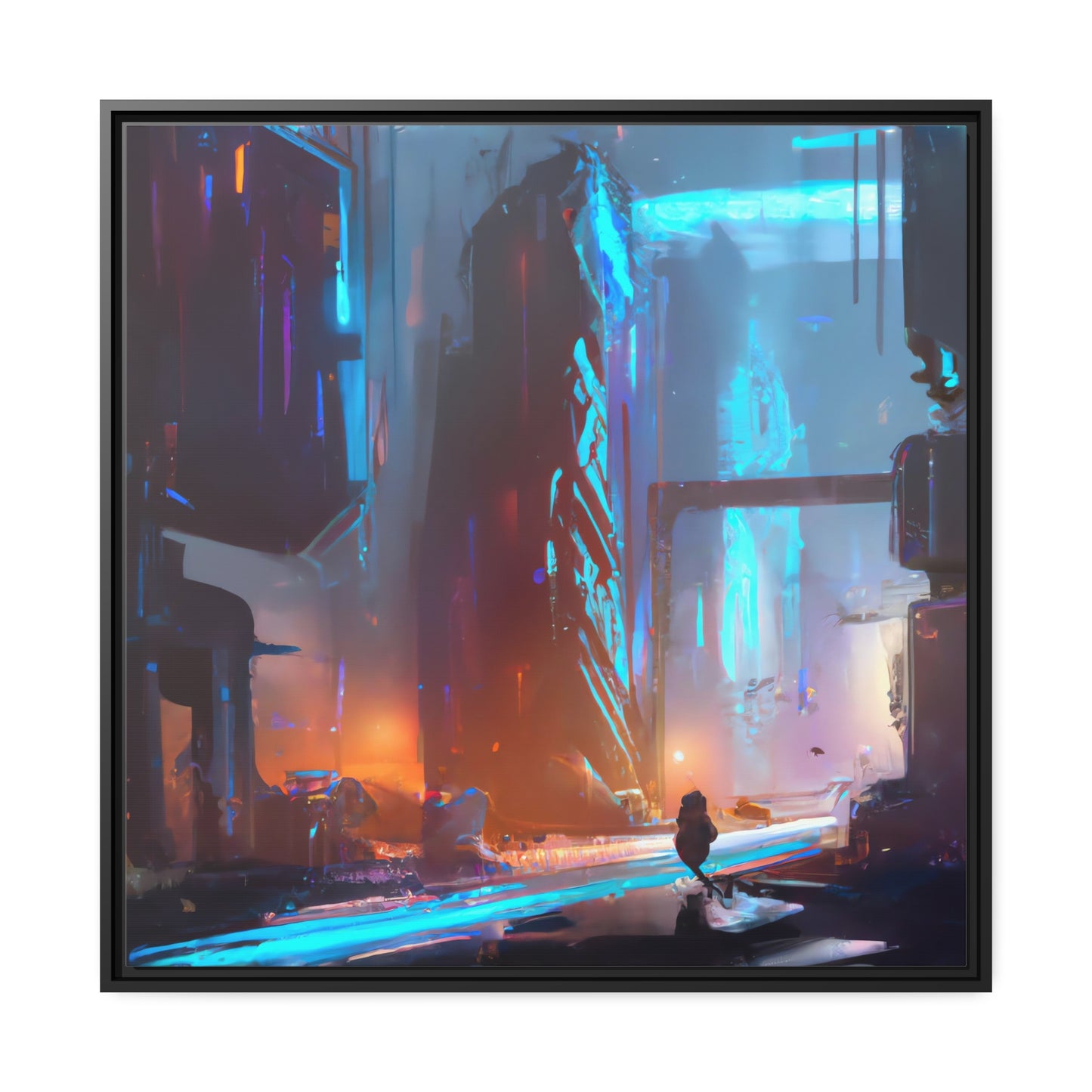 Odette Laurent - Framed Canvas