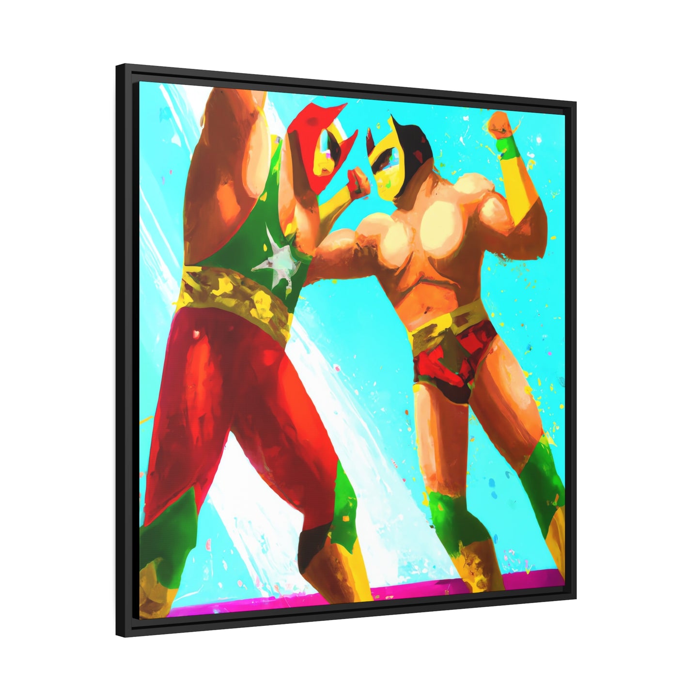 Carlos Rivera Santos - Framed Canvas