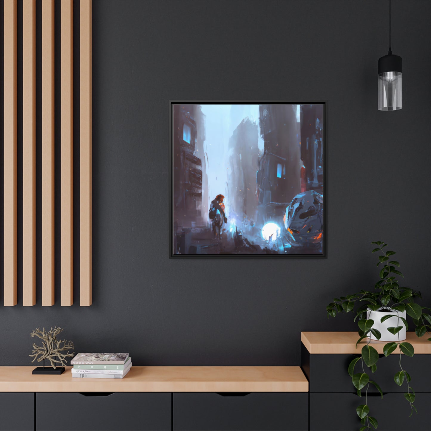 Theodore Lindley - Framed Canvas