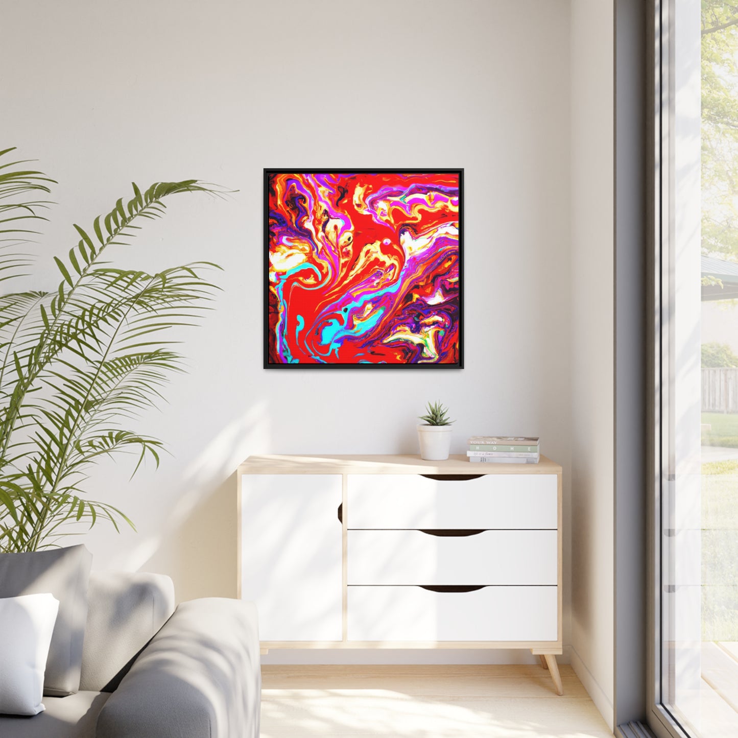 Nuria Navarro - Framed Canvas
