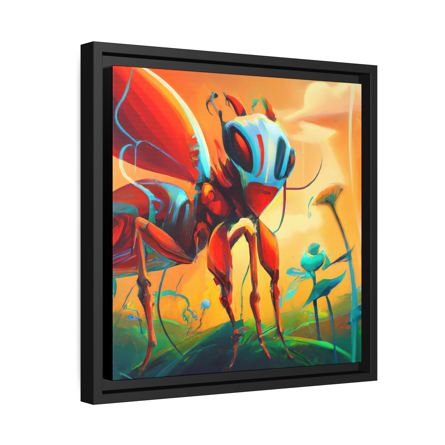 Victor Monet - Framed Canvas