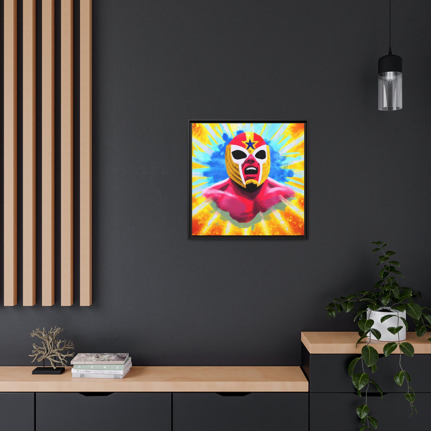 Ramiro Guerrero Castillo - Framed Canvas