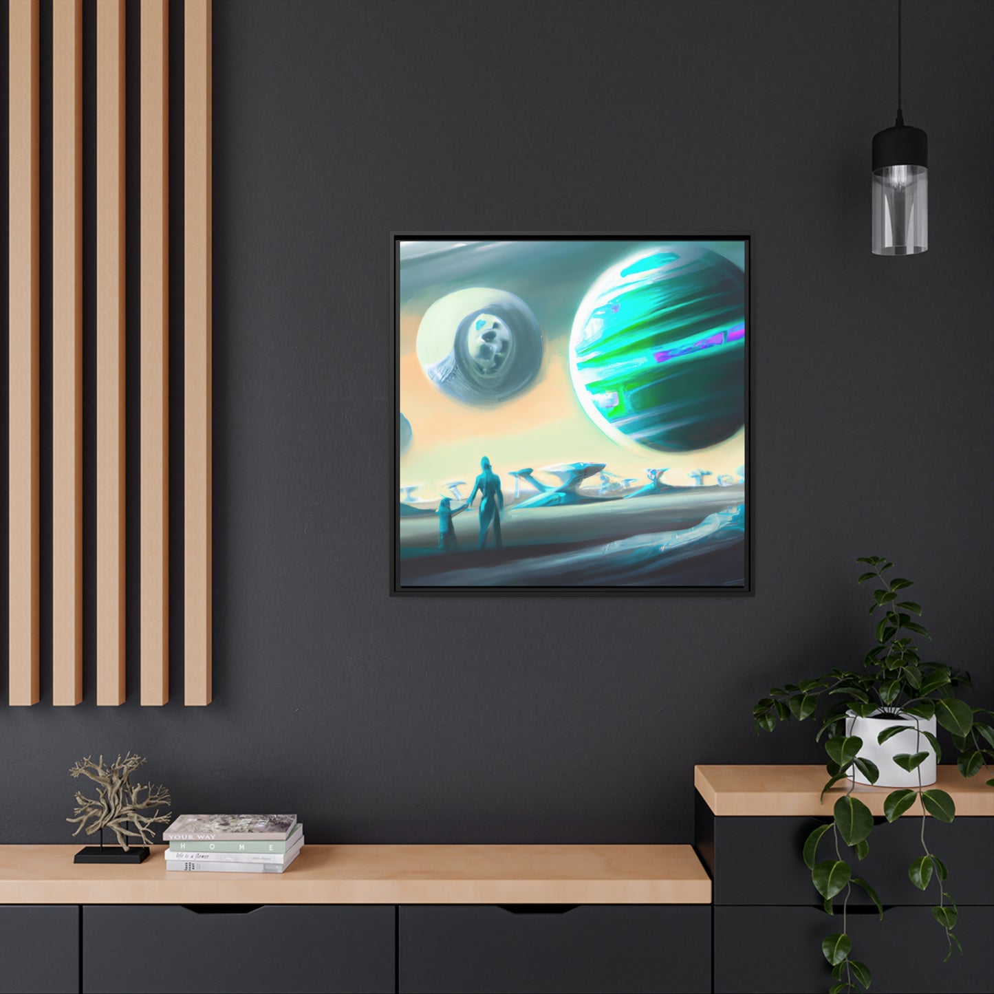 Victoria Mortimer - Framed Canvas