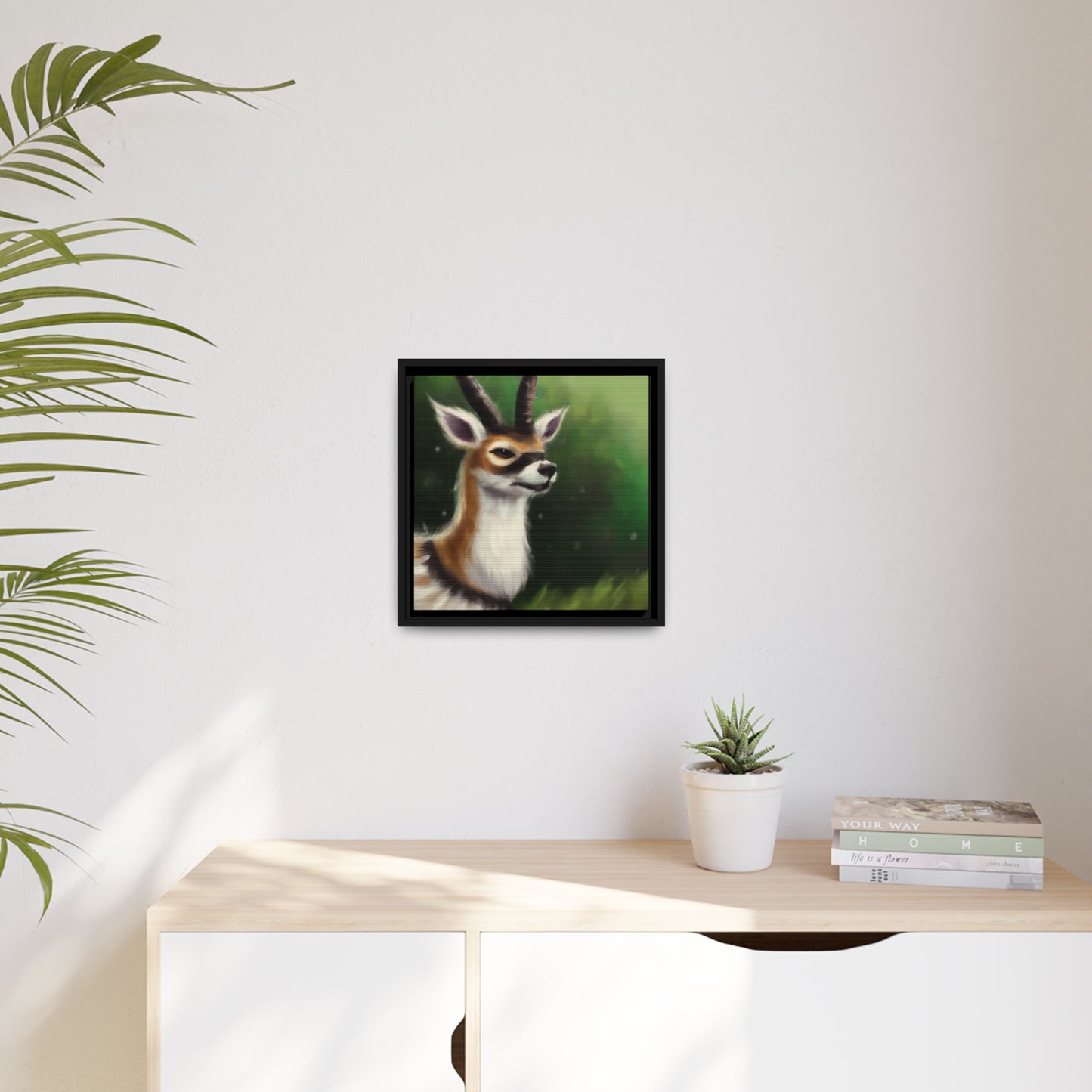 Augustus E. Crowe - Framed Canvas