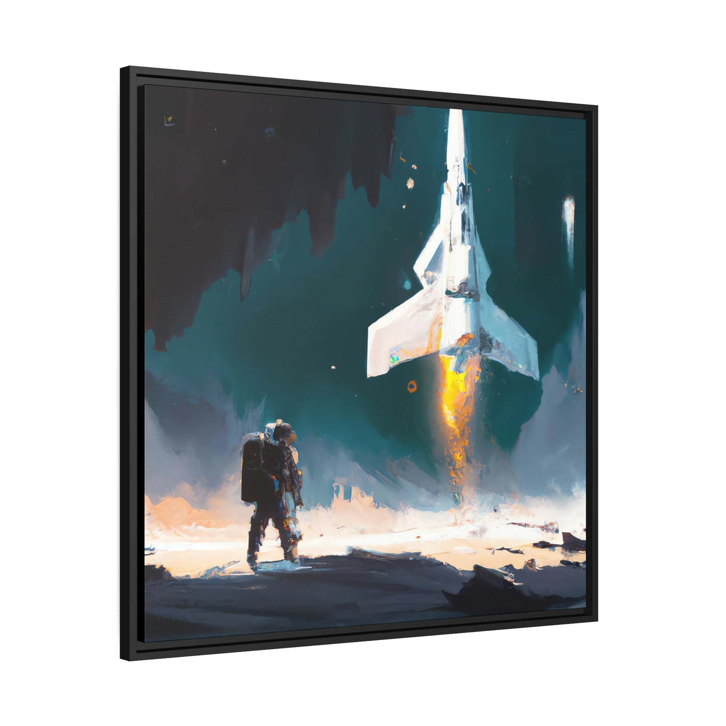 Charlotta Fields - Framed Canvas