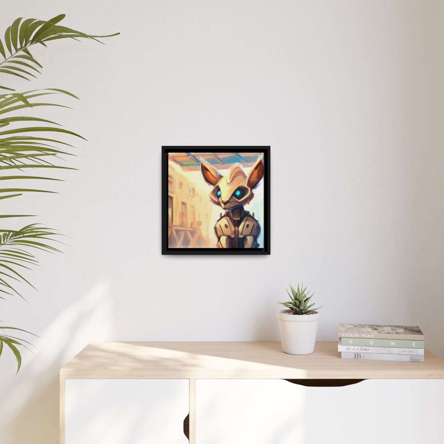 Femonika Adara - Framed Canvas