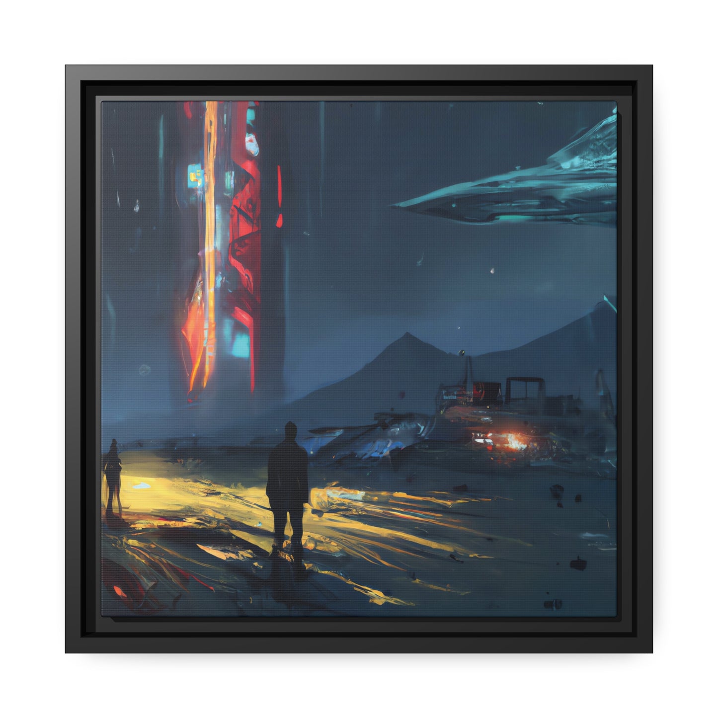 Dorell Covell - Framed Canvas