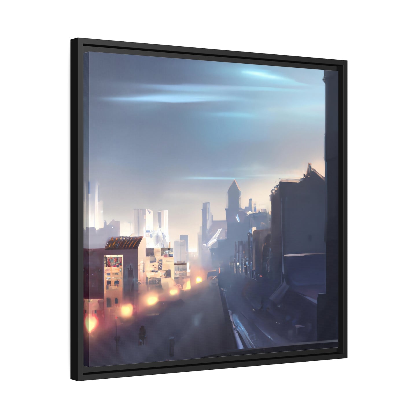 Theodor Dentzler - Framed Canvas