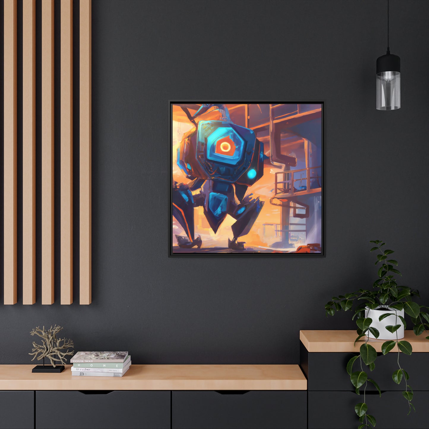 Miles Davenport - Framed Canvas
