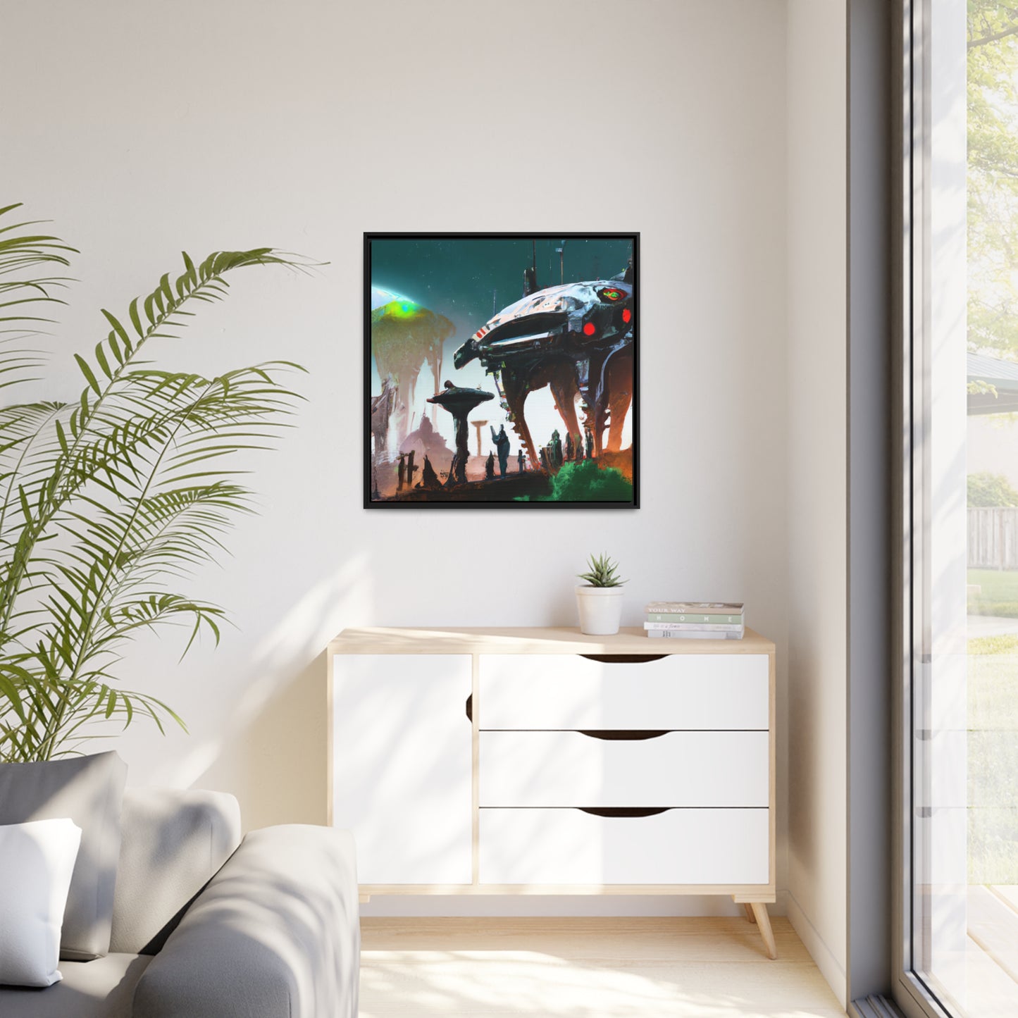 Lilianna Chastain - Framed Canvas