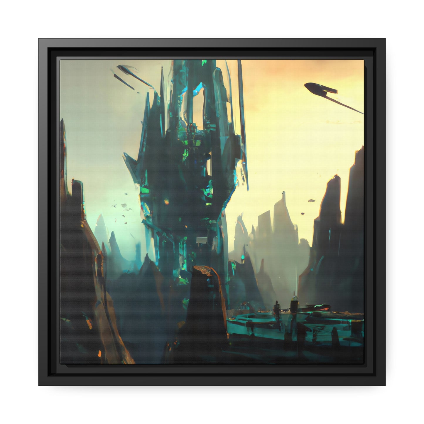 Eva Crowne - Framed Canvas