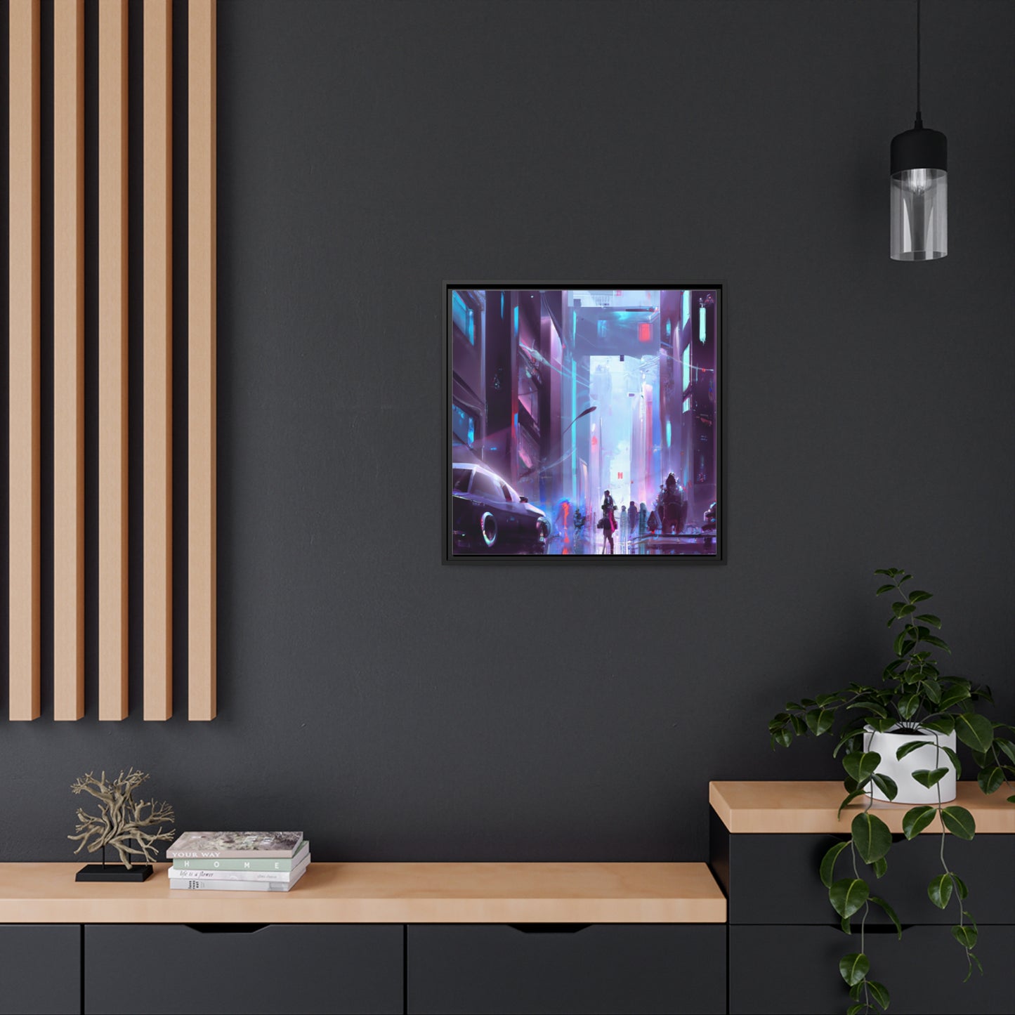 Jacob Hoffman - Framed Canvas